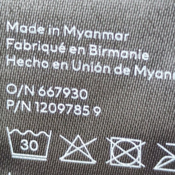 H&M Divided Moto style jacket black vegan leather women's size S - Picture 7 of 7